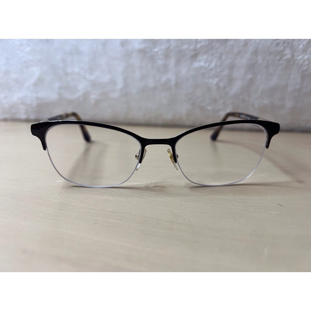 Vogue VO4087 997 Semi Rimless Eyeglasses Frames 53-18 Brown Black (Bin90)